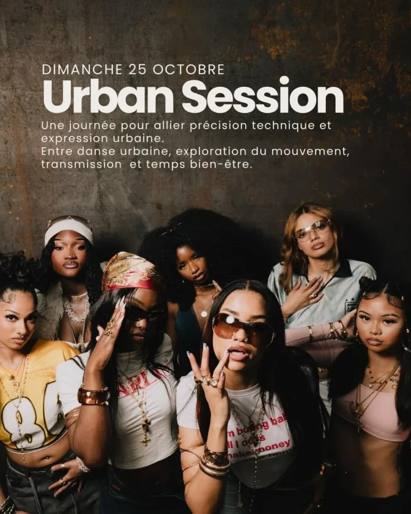 Urban Session, journée de danse urbaine girls only le dimanche 25 octobre au Muse Lab Montigny (78)